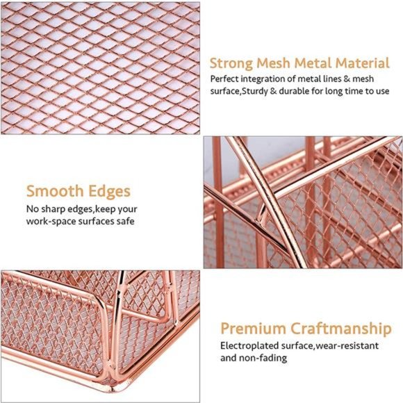 Desk Organizers and Accessories for Women with Drawer, Cute Desk Supplies - Picture 3 of 6